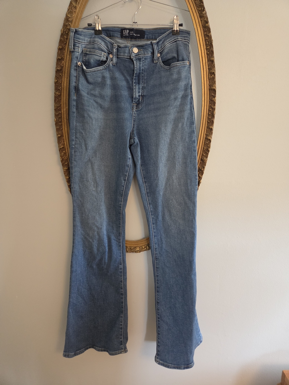GAP Women's Light Blue Wide Leg Jeans